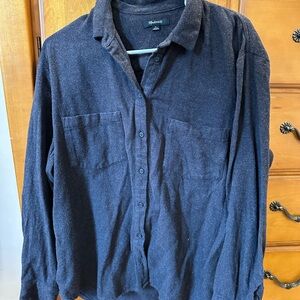 Madewell Wool Flannel Charcoal/Gray